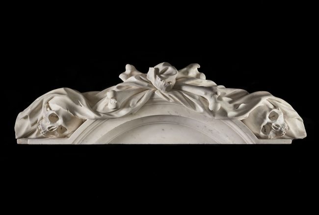 Element from a funerary monument, sculpture of FRENCH SCHOOL, MID -17TH CENTURY