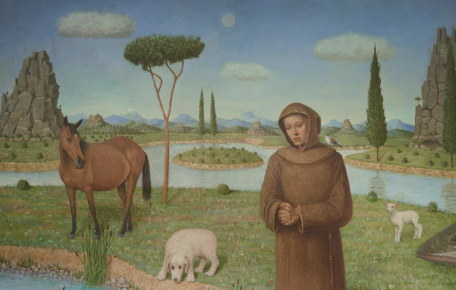 détail d'un tableau de Victor Koulbak