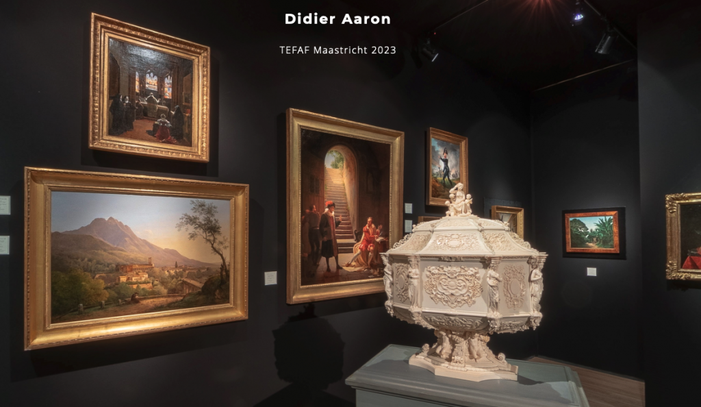 vue générale du stand 316 TEFAF 23