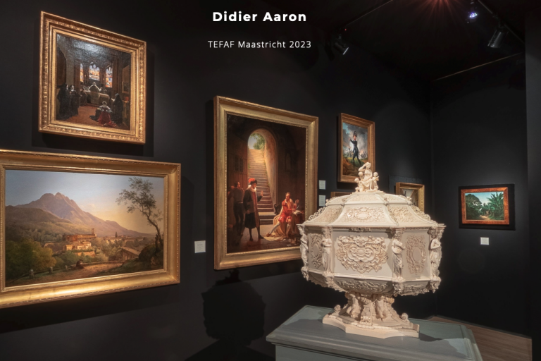 vue générale du stand 316 TEFAF 23