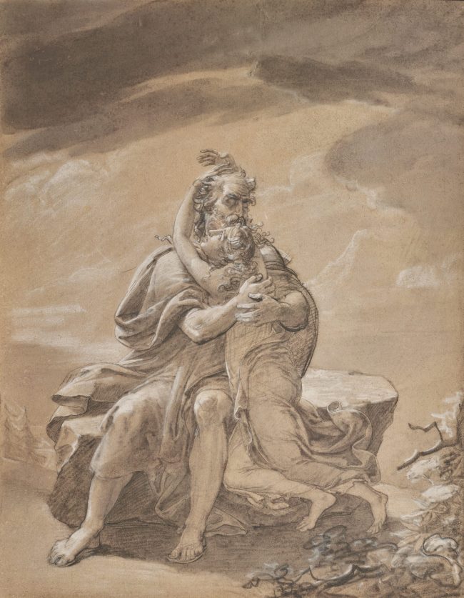 Mauzaisse. Oedipe et Antigone
