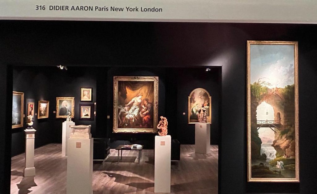 vue de notre stand TEFAF 2024