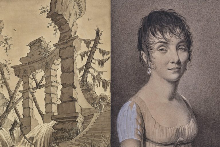 Un dessin d'Emilio Terry et un dessin de Boilly