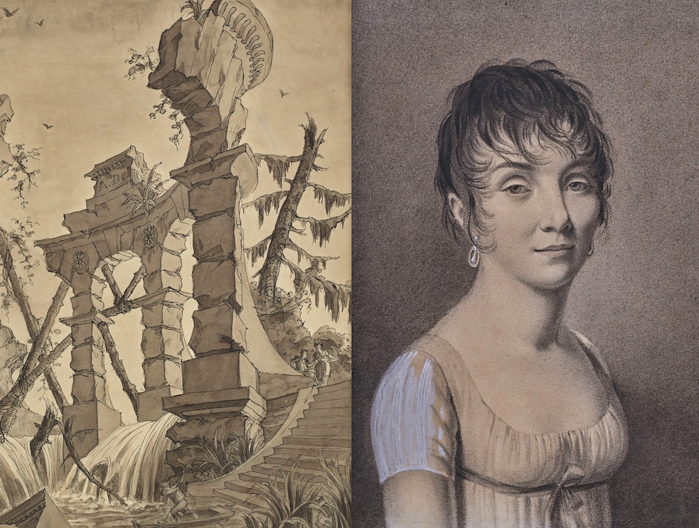 Un dessin d'Emilio Terry et un dessin de Boilly